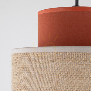 Duo Jute Braun Pendelleuchte 1 small 2