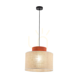 Duo Jute Braun Pendelleuchte 1 small 3