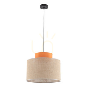 Duo Jute Orange Pendelleuchte 1 small 0