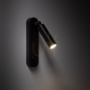Enzo Long Black Wandleuchte 1 small 2