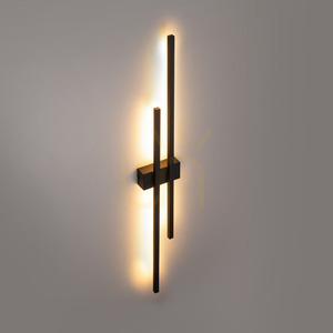 Flash Black Wandleuchte 2 Led small 3