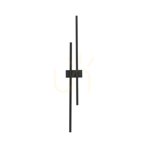 Flash Black Wandleuchte 2 Led small 6