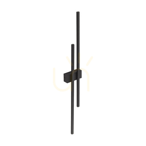 Prüfen Flash Black Wandleuchte 2 Led