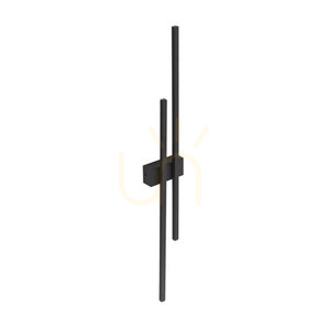 Flash Black Wandleuchte 2 Led small 0