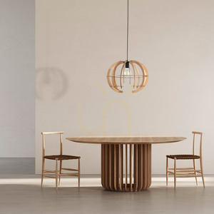 Venus Holz Pendelleuchte 1 M small 1
