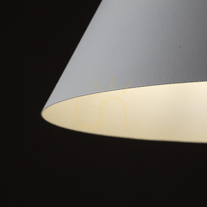 Cono Weiß Pendelleuchte 1 M small 3