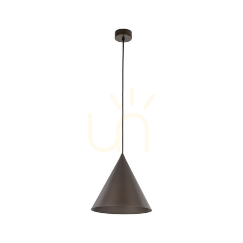Prüfen Cono Brown Pendelleuchte 1 M