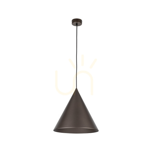Prüfen Cono Brown Pendelleuchte 1 L