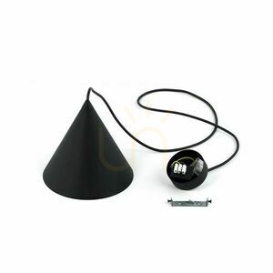 Cono Schwarz Pendelleuchte 1 S small 8