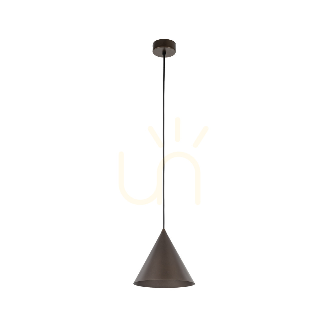 Cono Hnědá závěsná lampa 1 S
