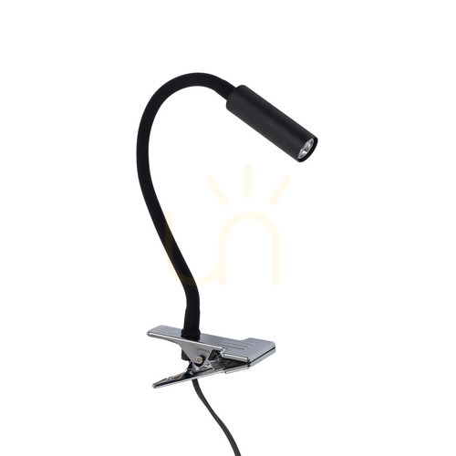 Prüfen Lagos Black Clip Wandleuchte 1