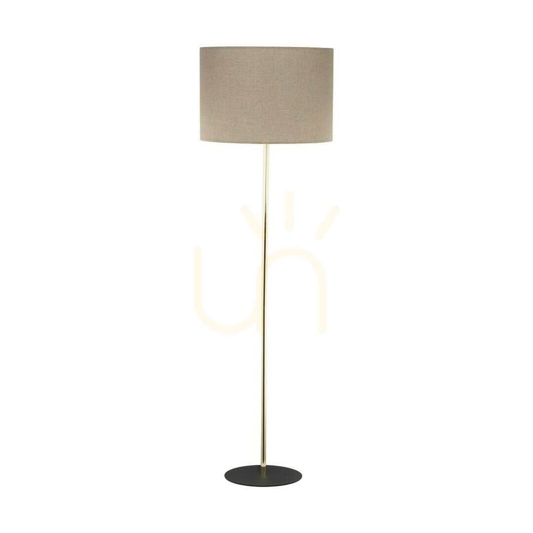 Lampă de podea Umberto Linen Gold 1