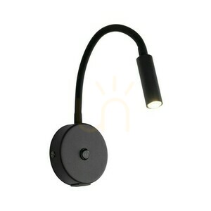 Lagos Schwarz Wandleuchte 1 Usb small 4