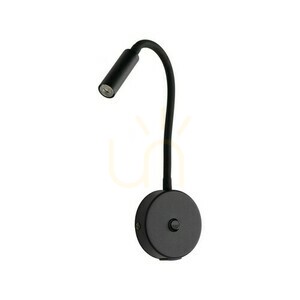 Lagos Schwarz Wandleuchte 1 Usb small 6