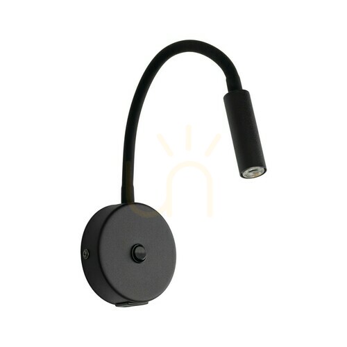 Prüfen Lagos Schwarz Wandleuchte 1 Usb