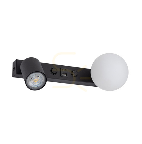 Prüfen Vox Wandleuchte 2 + Usb-Ladegerät