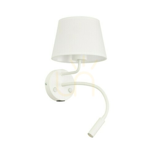 Prüfen Maja Weiß Wandleuchte 2 E27 + G9 + Usb