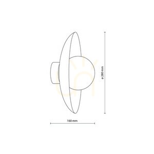 Schiefer Sabia Glas Wandleuchte 1 Xg9 small 12