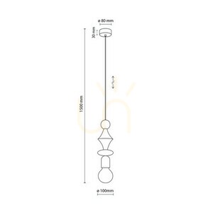 Tower Sabia Pendelleuchte 1 Xe27 small 7