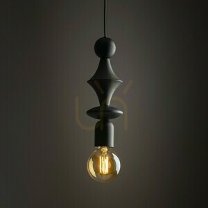 Tower Black Pendelleuchte 1 Xe27 small 1