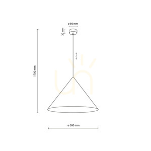 Cono Sabia Pendelleuchte 1 Xl small 7