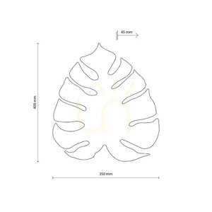 Monstera Sabia Wandleuchte 3 small 7