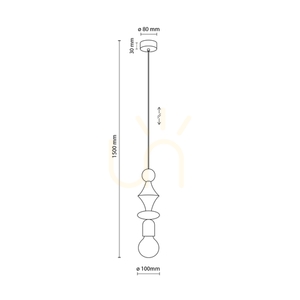 Turm Sabia Holz 1 Xe27 small 7