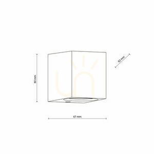 Axis Gray Wandleuchte 1 Xgu10 small 7