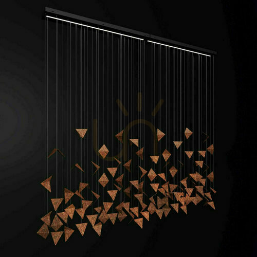 Prüfen 🔥 FALL 2 rust art Pendelleuchte LGH0931 - Gie El loft chandelier 🎨💡