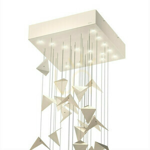🌟 PORTAL cremefarbener Kunstkronleuchter LGH0830 - Gie El Loft Pendelleuchte 🕊️ small 2