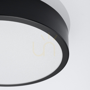 Plafond ONYX 30 schwarz LED 3000K Sollux small 3