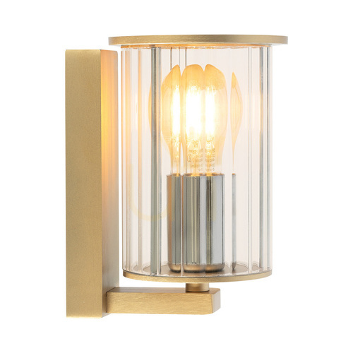 Prüfen Wandleuchte ARGON NORFOLK 8752 transparent Gold E27 IP44