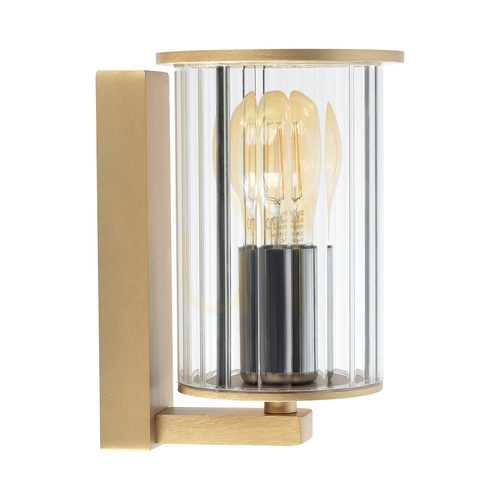 Prüfen Wandleuchte ARGON NORFOLK 8752 transparent Gold E27 IP44