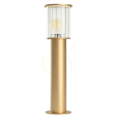 Prüfen Stehlampe Argon Norfolk transparent Gold E27 IP44 8753