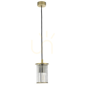 Pendelleuchte ARGON Norfolk transparent Gold E27 IP44 8755 small 1