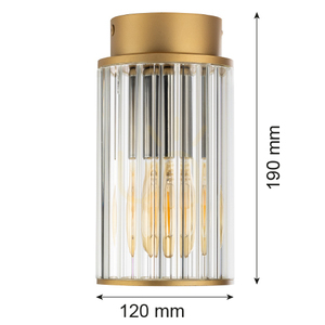 Plafon ARGON NORFOLK transparent E27 IP44 8774 small 5