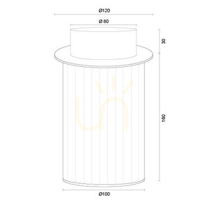 Plafon ARGON NORFOLK transparent E27 IP44 8774 small 6