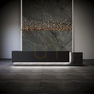 FALL 4 gold artistic chandelier LGH0952 - Gie El loft Pendelleuchte ✨ small 5