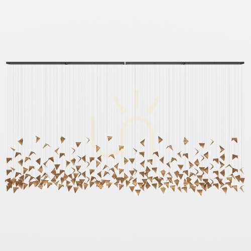 Prüfen FALL 4 gold artistic chandelier LGH0952 - Gie El loft Pendelleuchte ✨