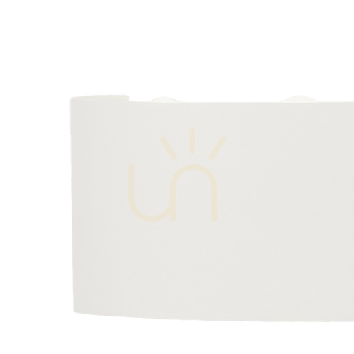 Prüfen LED-Außenwandleuchte Mantra ARCS 6541 weiß RAL 9010 6 W 3000 K