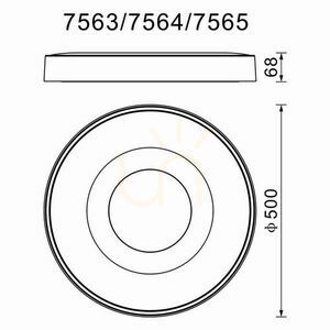 Mantra COIN 7564 Deckenleuchte small 3