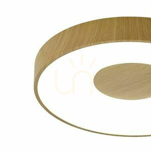 Mantra COIN 7565 LED-Deckenleuchte 50 cm in Holzoptik mit Fernbedienung small 1
