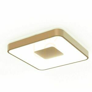 Mantra COIN 7926 LED-Deckenleuchte gold, 44 × 44 cm, 80 W, mit Fernbedienung small 0
