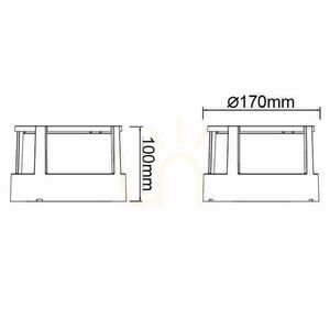 Mantra CREEK Wandleuchte 8857 small 2