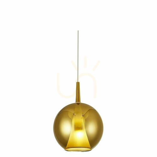 Prüfen Mantra ELSA Pendelleuchte Gold E27 20 W 25 cm 8243+8265