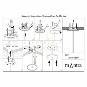 Mantra ELSA Pendelleuchte 8251+7856 small 4