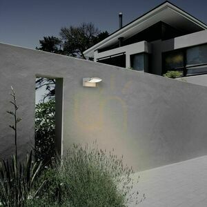 Weiße LED-Außenwandleuchte Mantra HOOD 8895, 12 W, 3000 K, IP65 small 1