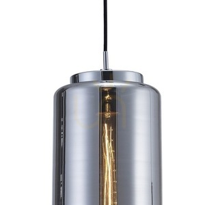 Mantra JARRAS 6197 Pendelleuchte, Chrom/Graphit, E27, 17,5 cm small 1