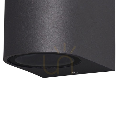 Prüfen Außenwandleuchte Mantra KANDANCHU 6512, dunkelgrau, 1 × GU10, IP54