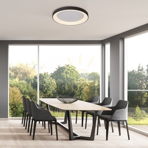 Mantra NISEKO II 8640 LED-Deckenleuchte schwarz 78 cm mit Fernbedienung small 3